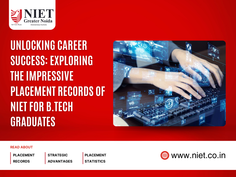 Unlocking Career Success Exploring the Impressive Placement Records of NIET for B.Tech Graduates