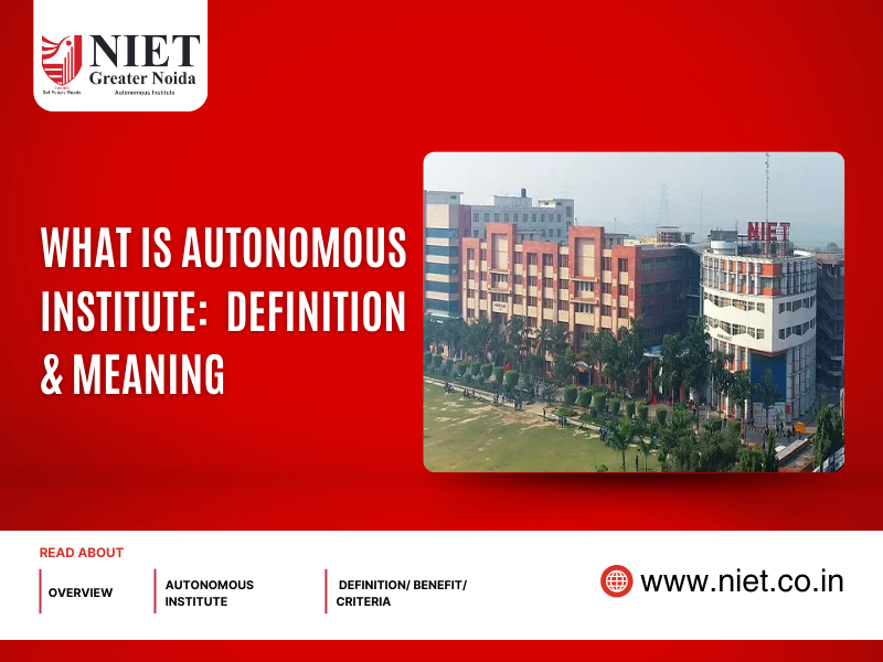 What is Autonomous Institute: Definition & Meaning