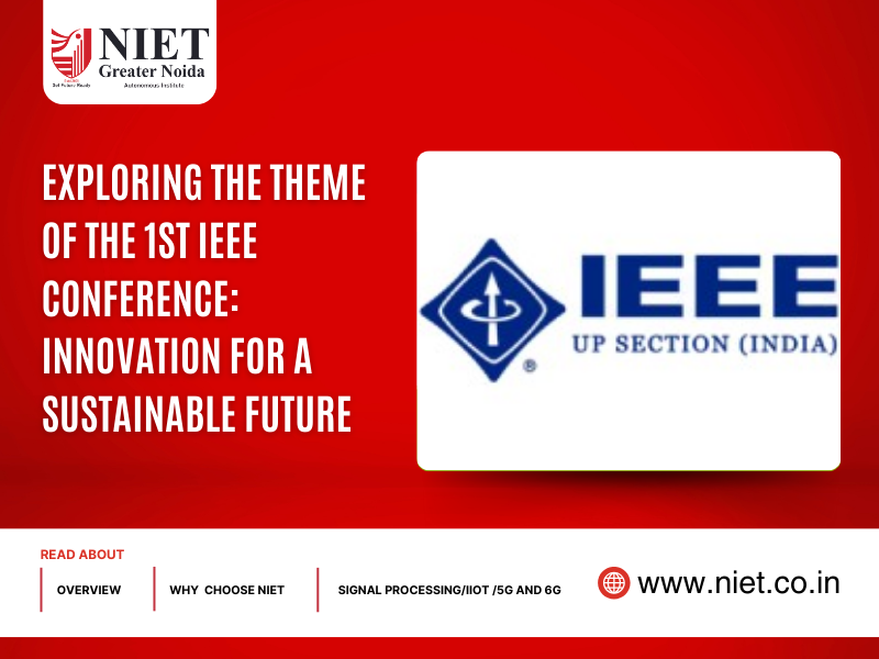 Exploring the Theme of the 1st IEEE Conference: Innovation for a Sustainable Future