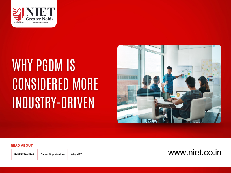 Why PGDM Is Considered More Industry-Driven