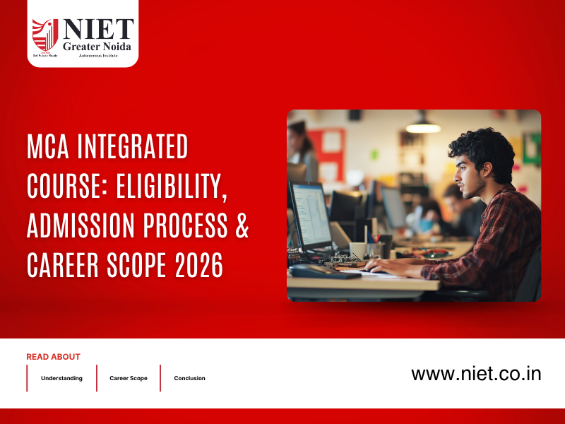 MCA Integrated Course: Eligibility, Admission Process & Career Scope 2026