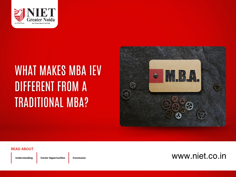 What Makes MBA IEV Different from a Traditional MBA?