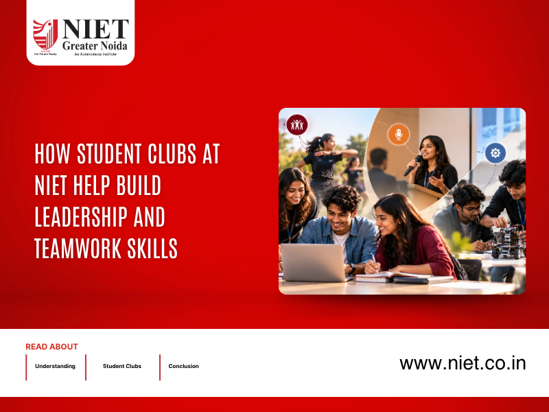 How Student Clubs at NIET Help Build Leadership and Teamwork Skills