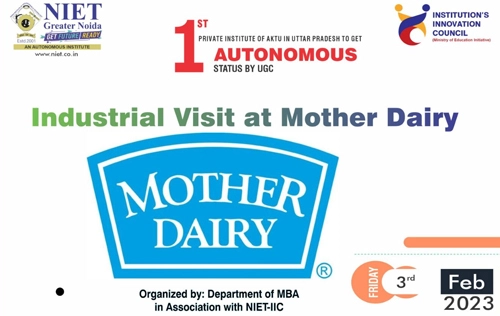 Industrial Visit at Mother Dairy